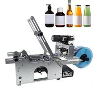 Applicatore semiautomatico manuale di etichette per lattine, bottiglie di plastica, macchina di codifica ad alta precisione
