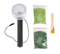 Applicatore statico per erba in miniatura per paesaggio, floccaggio, modellazione, hobby, artigianato, accessori