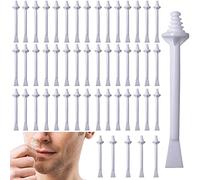 Applicatori di Cera per Naso, Bastoncini per Ceretta al Naso, Bastoncini per Cera Applicatori, per la Pulizia delle Narici e la Depilazione Nasale, Disponibile sia per uomo che per donna - 50 pezzi