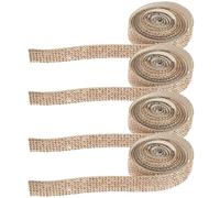 Applicazione di Cristalli per Cintura e Borse, 4 Pezzi Decorativi | Design Elegante, Aspetto Bello, per Progetti Fai da Te, Non Facile da Deformare, Resistente e Ben Fatto