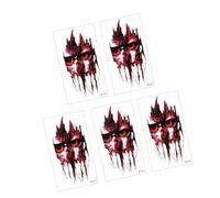 Applicazione Rapida Adesivo Della Cicatrice Realistica Impermeabile Body Art Per Halloween Costume Trucco E Feste A Tema Applicazione Rapida Cicatrici Realistiche