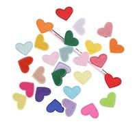 Applicazione Ricamata 30 pezzi di toppe miste casuali impostate in ferro sul cartone animato ricamate for applique for lavori manuali fai da te adesivi for abbigliamento cucito(Antique Zinc)