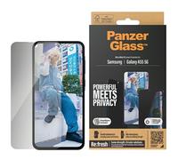 Applicazione semplice del vetro per la privacy PanzerGlass per Samsung A55.