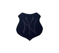 Applicazione Termoadesiva Patch Toppa Scudetto Sport Ricamo Simbolo NY 5x4,5 Cm