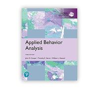Applied Behavior Analysis 3rd Latest Edition John O. Cooper