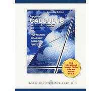 Applied calculus for business, economics, and the social and life sciences