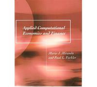 Applied Computational Economics And Finance