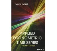 Applied Econometric Time Series – Wiley-VCH