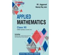 Applied Mathematics for Class 12 - CBSE - Including Objective Type Questions - Examination 2022-23