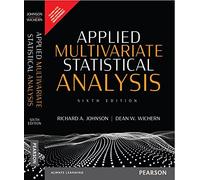 Applied Multivariate Statistical Analysi