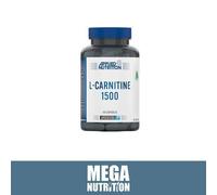 Applied nutrition L-CARNITINA 1500mg 120 Pillole Boost Your Energia Livelli