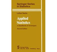 Applied Statistics: A Handbook of Techniques