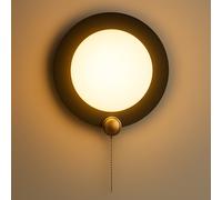 Applique a Disco LED da Parete CCT 10W con Catena Tirante IP20 Moderno Interni [EEK: F]