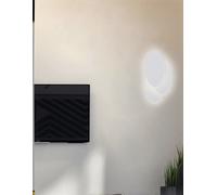 Applique a led 3 ovale lumetto comodino abat jour 12 watt luce 6500k 3000k 4000k [EEK: A+++]