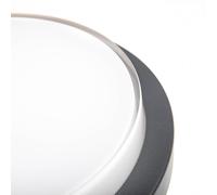 Applique a LED CMD 9162, sensore crepuscolare, Ø 26 cm, CCT, IP54 CMD