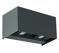 Applique A Led Cubo2 20w Ip65 220v Grigio LIFE 39.9PL3227GCFN