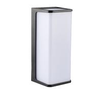 Applique a led da esterno lampada moderrna da muro nero 10 watt x giardino IP65 [EEK: A+]