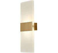 APPLIQUE A LED DA PARETE CASA ARREDO MODERNO LAMPADA 3000K 10W LUCE CALDA MURO [EEK: A]