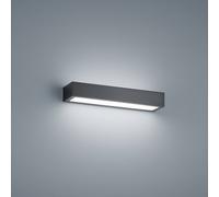 Applique a LED Helestra Theia, nero opaco 30 cm Helestra
