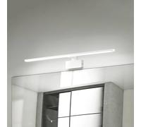Applique a LED IDEAL LUX Alma, bianco metallizzato, larghezza 51 cm IDEAL LUX