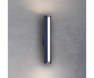 Applique a LED IDEAL LUX Dorica, blu, altezza 30 cm, metallo IDEAL LUX
