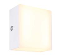 Applique a LED, lampada da corridoio, dimmer a sfioramento, alimentazione a batteria, fissaggio magnetico, L 10 cm