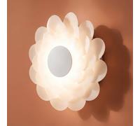Applique a LED Lucande Bloem, Ø 40 cm, bianca, dimmerabile a 3 livelli LUCANDE