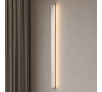 Applique a LED Lucande Kinsley, 90 cm, nichel, dimmerabile, CCT LUCANDE