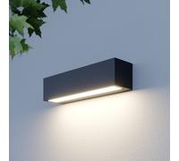 Applique a LED Lucande Lengo, 25 cm, antracite, luce verso il basso, 3000K LUCANDE