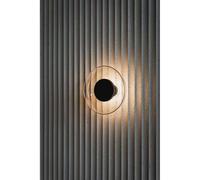 Applique a LED MARSET Aura, Ø 18 cm, On/Off, opale MARSET