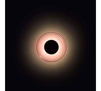 Applique a LED MARSET Aura, Ø 18 cm, On/Off, rame A676-030-55-27K