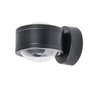 Applique a LED Megatron Due Punto, nero opaco Megatron