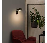Applique a LED OSRAM Decor Kyoto, nera, dimmerabile, con spina Osram