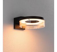 Applique a LED Paulmann Capera, antracite, CCT, IP44 Paulmann