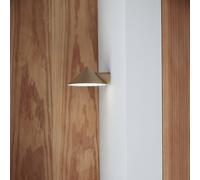 Applique a LED ricaricabile FRANDSEN Grasp, grigio sabbia, larghezza 15 cm Frandsen