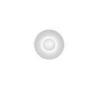 Applique a LED Shelley, bianca, Ø 16 cm, metallo HELL