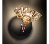 Applique a LED Slamp LaFleur, velluto Slamp