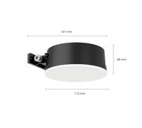 Applique a LED solare Philips Vynce, Ø testa 11,2 cm Philips