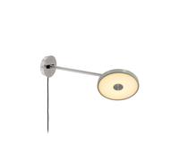 Applique a LED UMAGE Asteria Long, verde oliva, acciaio, con spina UMAGE