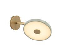 Applique a LED UMAGE Asteria Short, oliva/ottone, spina UMAGE