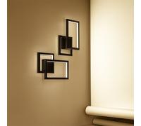 Applique a parete a led di forma geometrica 24W lampada da muro tecnologia CCT [EEK: A]