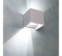 Applique a parete faretto 52 led luce bianca 22 watt esterno interno ip65 es66gf