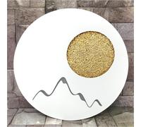 Applique a parete lampada led 16 w sole montagna luce bianca calda naturale e48b [EEK: A++]