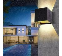 Applique a parete LED COB 12 watt tecnologia CCT doppia emissione UP & DOWN IP65 [EEK: E]