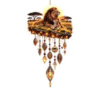 Applique A Parete Leone Leone Dorato Vintage Rustico Decor Caldo | Lampada Animale Illuminazione Interni Casa Per Salotto Camera Da Letto Cucina Ingresso Corridoio Studio Ufficio Galleria
