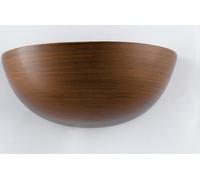 APPLIQUE A PARETE MORITZ LEGNO NOCE 1 LUCE ATTACCO E27 25X12,5X12,5CM