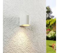 APPLIQUE A PARETE PER INTERNO ESTERNO IP65 PORTA FARETTO GU10 BIANCO [EEK: A+++]