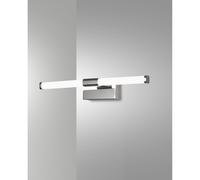 AGO APPLIQUE CROMO DA SPECCHIO A LED 3000K - 8W - 480 lm L.33,5CM IP44
