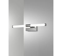 AGO APPLIQUE CROMO DA SPECCHIO A LED 3000K - 8W - 480 lm L.33,5CM IP44