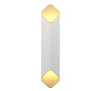 Applique Ako 600 Phase Bianco Opaco/Oro
